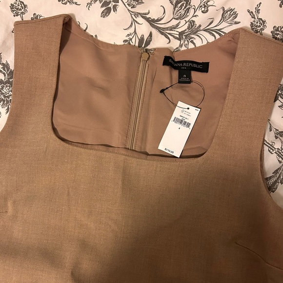 Banana Republic DOUBLE-WEAVE SHEATH DRESS work dress suit dress - Picture 9 of 11